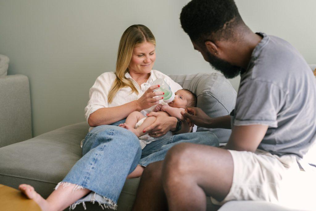 Boulder CO documentary newborn photography