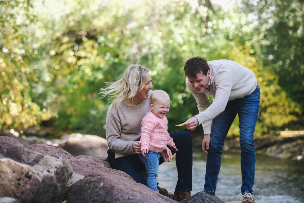 Boulder Creek fall family photos